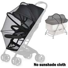 Baby Stroller Mosquito Net, Double Zipper Mosquito Net, UV Protection Sunshade Canopy Mosquito Net, Universal Full Coverage For Children Pushchair - Multicolor - View 11