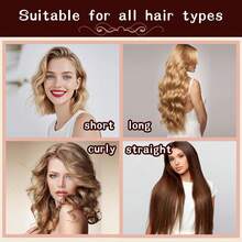Heatless Hair Curler Velvet, Heatless Curls Overnight Hair Curlers To Sleep In, Overnight Blowout Rods Heatless Curls Short Long Hair All Hair Types Styling Tools-5PCS Brown - 1 - 查看 7