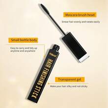 FUNAN Hair Finishing Stick 2 Pack For Small Broken Hair Cream/Gel For Women Naturally Refreshing, Non-Greasy And Non-Sticky - màu đen - Xem 2