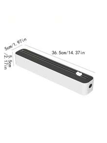 1 Stück Magnetischer Folienabroller und -spender - wiederverwendbar für Klarsichtfolie, Alufolie und Backpapier, Küchenausstattung für die Schublade