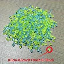 1000/2000/4000 Pieces/Bag, Luminous Sand In Garden Sand, Mini Fairyland Decoration, Aquarium Artificial Luminous Stone, Potted Decorative Stone, Potted Plants, Succulent Plants, DIY Decoration
