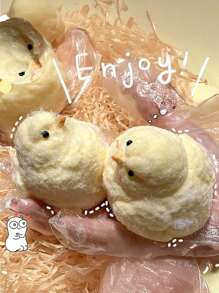 1pc-Cute Stress Reducing Squeezy Chicken: Portable Squeezy Toys That's Great For Keeping At Your Desk And On The Go, Relax Tabas Squishy| Fun & Tricky Sensory Play,Small Gift Perfect For Party Favors, Gift Bag Fillers, Classroom Prizes,Christmas, Halloween & Birthday Gifts, Making It An Ideal Holiday Gift.