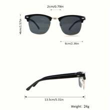 A Geometrically Framed Black Daily Life Beach Suitable For Outdoor Street Shades Accessories For Summer Beach Vacation,Outdoor,Travel Back To School Fashionable Preppy School Look