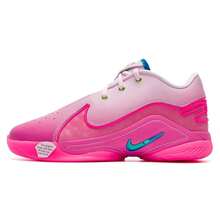 Nike Zapatillas de baloncesto LEBRON XXII SN GS con amortiguación, transpirables y para entrenamiento en campo para jóvenes HV8617-600 - Polvo de espuma/azul claro/polvo subvioleta/polvo transparente - Ver 1