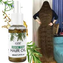GZE Organic Rosemary Scalp & Hair Strengthening Oil For All Hair Types | Nourishing & Volumizing Dried Flower Essential Hair Care Oil 30ml