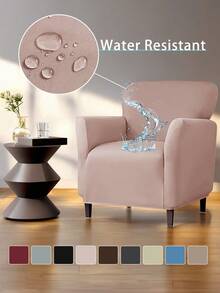 1/2/4 szt. Wodoodporne pokrowce na sofę/krzesła z mlecznego jedwabiu