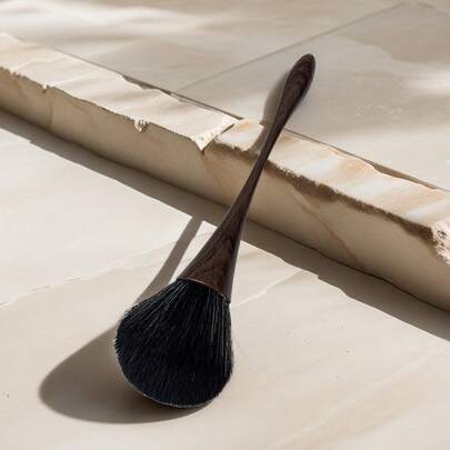 1 Cái [Màu Gỗ Giả] Và Màu Hồng Đào Cọ Phủi Bụi Móng Tay Cho Móng Tay Cọ Hút Bụi Cọ Má Hồng Cọ Phấn Má Hồng Cọ Trang Điểm Dụng Cụ Làm Móng Acrylic Cọ Phủi Bụi Cho Móng Tay