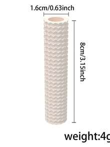 Polymer Clay Flowers Texture Roller, Pottery Stamps For Polymer Clay Earrings Jewelry, Embossing Pottery Texture Rollers For Jewelry Making, 3D Printed Texture Roller With Intricate Patterns For Unique Handmade Creations