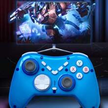 6 pièces Accessoires de jeu sans fil Manette Bluetooth 450mAh pour ordinateur et télévision