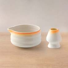 1pc/2pcs Set Japanese Matcha Tea Set, Matcha Bowl With Lip, Song Dynasty Tea Scoop Tool, Matcha Whisk Holder - Multicolor - View 13