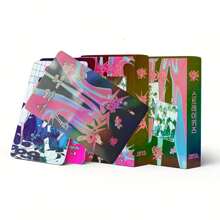 1 juego de 55 tarjetas postales de doble cara tipo LOMO para el nuevo álbum de SK, caja coleccionable de pegatinas de fotos - perfecto para el Día de la Amistad, despedidas, aniversarios o regalos de felicitación, incluye fotos exclusivas de ídolos