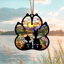 Regalo de condolencia personalizado por la pérdida de una mascota, Souvenir memorial personalizado de perro en forma de atrapasol, En memoria del perro fallecido, Regalo conmemorativo de mascota, Regalo para recordar a tu perro
