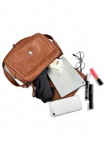 2024新款复古女士手提包，柔软皮革奢华托特包，女士钱包，设计师翻盖斜挎单肩包，复古风格女包