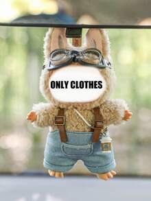 Dress Up Your Dolls!Doll Clothes Set (With Accessories Pictured) Vinyl Doll Clothes Set Cloth Pendant Clothing Accessories, Clothing Accessories For Generation 1/2 Blind Boxes, Cloth With Seating And Standing Series (No Doll) Gifts Birthday Graduation,Keychain Doll Accessories,Applicable Blind Box Dolls,Summer - Multicolor - View 7