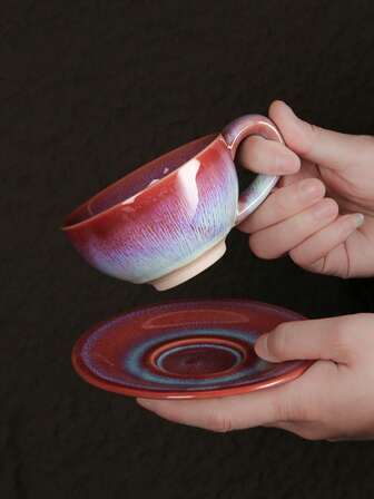 1 st personlig keramisk kaffemugg med reaktiv glasyr, 6 olika stilar tillgängliga, lämplig för hemmet, restaurangen, klubbarna, festerna, utmärkt presentidé för kvinnor, mamma, födelsedagar