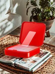 60pcs Double-Sided High Viscosity Transparent Waterproof Tape, Suitable For Wedding Car, Spring Festival Couplets And Greeting Cards - Transparent - View 12