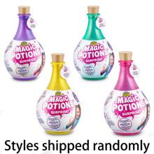 ZURU Kit de bricolaje de limo ZURU Oosh Potions Slime Surprise con destellos, cuentas, brillos, alivio del estrés, recuerdos de fiesta, limo esponjoso y mágico para niños y niñas de 8 años en adelante