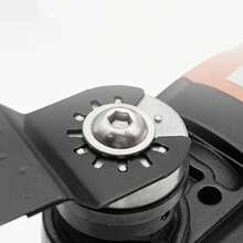 Convertidor de tornillo llave hexagonal para herramienta adaptadora Starlock, sistema de bloqueo estrella, herramienta eléctrica, adaptador de hoja de sierra oscilante - a - Ver 6