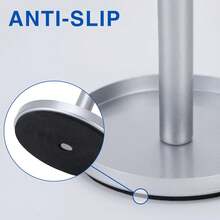 Black Stainless Toothbrush Holder Stand: Rustproof Bathroom Countertop Organizer, 4 Ventilated Slots Hold Manual Toothbrushes, Razor, Toothpaste Tube, Non‑Slip Compact Sink Caddy