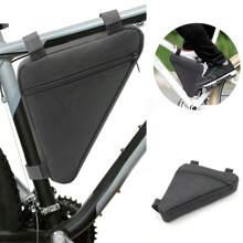 1pc Multi-Functional Mountain Bike Bag, Large-Capacity Front Beam Bag, Tool Bag, Mountain Road Cycling Bag, Triangular Bag