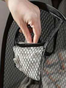 Large Foldable Pop-Up Mesh Laundry Basket With Handles - High-Capacity, Breathable Plastic Hamper For Bedroom, Bathroom, And Dorm Storage, Laundry Room Accessories, Laundry Baskets