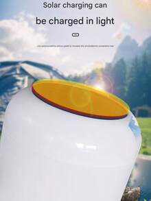 1 件太阳能可充电氛围灯，户外夜市照明灯泡适用于室内或室外庭院、灯、复古露营灯 - 多款 - 查看 7