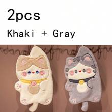 6pcs Hanging Super Absorbent Hand Towels - Kitchen Bathroom Hand Towels - Wipe Table - Wipe Computer - Wipe Cups - Suitable For Home