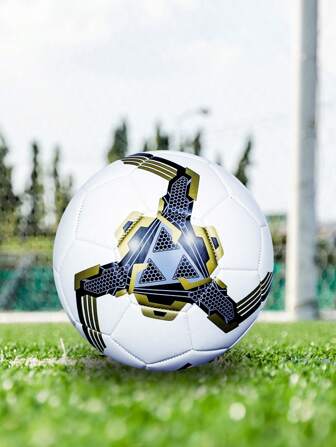 YUNCU 1pc Soccer Ball, Wear-Resistant Soft Football For Training Competition,Christmas Gift,Size 4,5