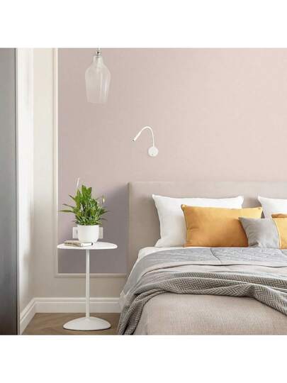 Roll Verlichting Roze Home Stick Wallpaper Roll, Waterproof Vinyl Contact Paper Living Room Stickers ,Cabinets Kitchen Wand Stickers,Peel view 7