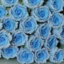 1pc Hand-Crocheted Yarn Flower, Luo Shen Flower Bouquet, Valentine's Day, Best Friends, Everlasting Flower, Wedding Gift