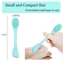 Silicone Face Mask Applicator, Facial Cleansing Tool For Mud Masks, Brush-Attached Facial Cleansing Brush For Makeup Removal & Skin Care