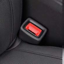 Seat Belt Buckle Holder, Seat Belt Buckle Retainer, Silicone Auto Rear Seatbelt Buckle Booster To Makes Receptacle Stand Upright - Suitable For All Types Of Vehicles