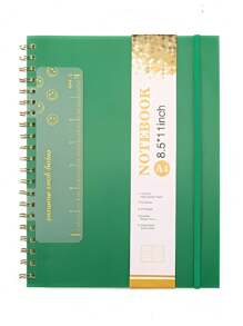 A4 Coil Notebook, Simple Ins-Style Notebook And Comes With Rulers, School Supplies, Office Supplies School Supplies, Back To School