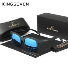 KINGSEVEN Lunettes pour hommes, lunettes de soleil extérieures, pêche, conduite, retour à l'école, look de prépa