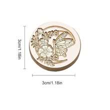 1 Pc, Various Animal Series, Removable Wax Seal Heads, Deer/Cat/Dog/Squirrel/Hedgehog And Other Animals, Suitable For Envelope Letter Paper, Wedding Invitations, Parties, Wine Packaging, DIY Craft Seal Decoration, Gift Decoration, Graduation Parties, Anniversaries, Various Festive Gifts,Back To School,School Supplies