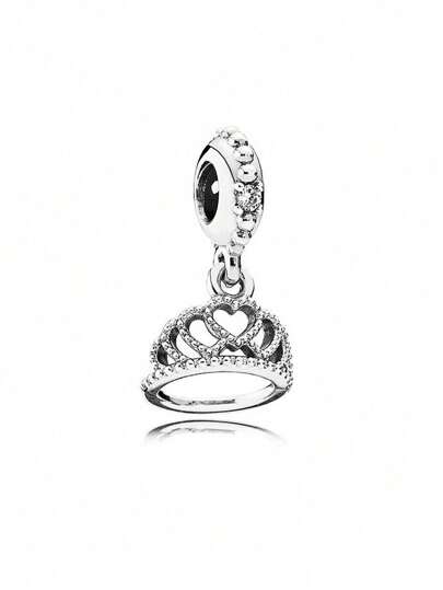 1 peça de pingente de coroa de coração criativo para colar pulseira faça você mesmo fazer joias