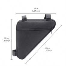 1pc Multi-Functional Mountain Bike Bag, Large-Capacity Front Beam Bag, Tool Bag, Mountain Road Cycling Bag, Triangular Bag