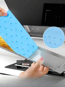 1/10pcs Kitchen Range Hood Oil Absorbing Filter Paper Pad Side Suction Range Hood Oil Box Oil Groove Oil Absorbing Oil Absorbing Non-Woven Fabric Material, Cleaning Accessories, Household Cleaning Supplies, Room Decoration, Can Be Used To Prevent Oil Stains, Garbage, Etc., Suitable For Kitchens, Restaurants, Parties, Gatherings, Travel, Family Gifts, Home Gifts
