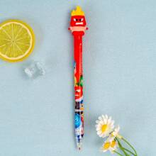 Disney 9pcs[ Disney Official ] Inside Out Erasable Gel Pen Full Character Color Gel Pen Exam Diary Seamless Modification School Supplies, Back To School