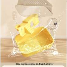 大空间仓鼠笼透气透明盖子可打开亚克力仓鼠围栏老鼠金丝熊小动物