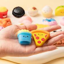 5/10/18 PC Food Stress Relief Toys, Each Individually Packaged And Containing Various Types Of Food, Can Release Suppressed Emotions Through Squeezing. - Random Color - View 5