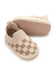 Infant Anti-Slip Soft Bottom Walking Shoes, Breathable Non-Slip 0-12 Months Infant Boy Shoes For Outdoor - Apricot - View 4