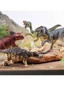 1 pieza/4 piezas Juguetes del dinosaurio Tiranosaurio Rex - Figura de acción realista de Trex Jurasico Juguete Modelo de Figurita del mundo prehistórico para decoración de habitación, regalos de dinosaurio, juguetes de Trex, dormitorio, dinosaurio grande, regalo de Navidad/Año Nuevo, decoración de tarta