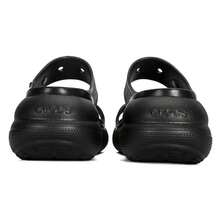 Crocs Unisex Puffy Sandals, Lightweight & Comfortable Sports Casual Shoes For Indoor/Outdoor, Beach Slippers, 207670-001 - Black - View 6
