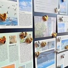 10 pièces Aimants de réfrigérateur en forme de cœur, autocollants de réfrigérateur mignons en forme de cœur, autocollants magnétiques personnalisés pour la cuisine, le bureau, le tableau blanc, le lave-vaisselle, la décoration de la maison, les cadeaux pour les amis, les faveurs de fête (couleurs aléatoires) - Multicolore - Voir 7