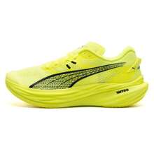 Puma Zapatos de carrera ligeros para hombre Deviate NITRO 3, zapatillas deportivas para correr a larga distancia en carreteras, 309707-14 - Amarillo-negro - Ver 1