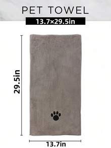Ultra Soft & Absorbent Pet Towel - Suitable For Cats & Dogs, Provides Gentle & Fashionable Cleaning Solution For Your Furry Friends - Multicolor - View 8