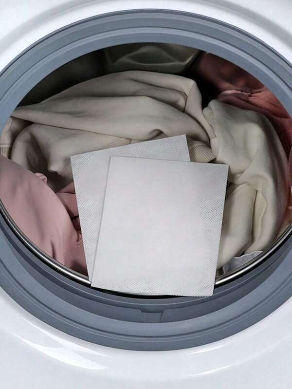 50/100/200 Pieces 11*14 Cm Color-Absorbing Laundry Tablets, Laundry Detergent Tablets, Convenient Pre-Dosing Laundry Detergent Tablets, Washing Machine Color-Absorbing Laundry Tablets, Anti-Fouling And Anti-Color Mixing Laundry Paper, Soluble, Climate Neutral, Easy To Use, Color-Absorbing Washing Accessories,