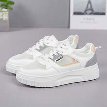 Women Casual Shoes - 白灰 - 查看 1