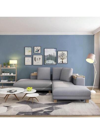 Roll Sky Blauw Home Stick Wallpaper Roll, Waterproof Vinyl Contact Paper Living Room Stickers ,Cabinets Kitchen Wand Stickers,Peel view 6